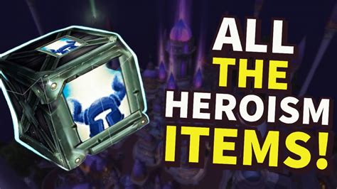Everything YOU can spend Emblem of Heroism on! .